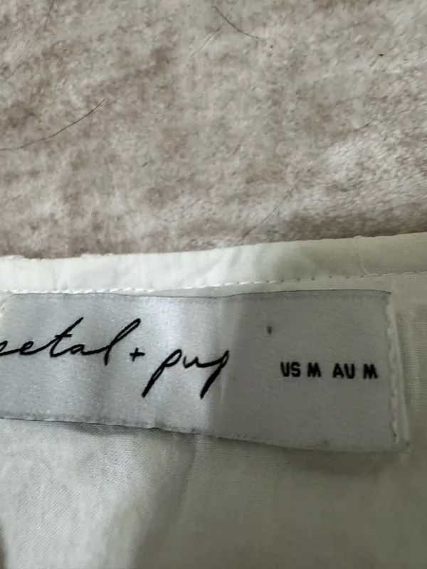 Petal & pup white eyelet dress size medium - Image 3