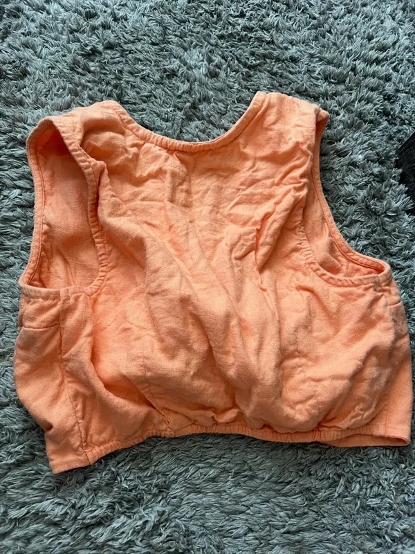 Abercrombie and fitch tied wrap crop top size S - Image 6