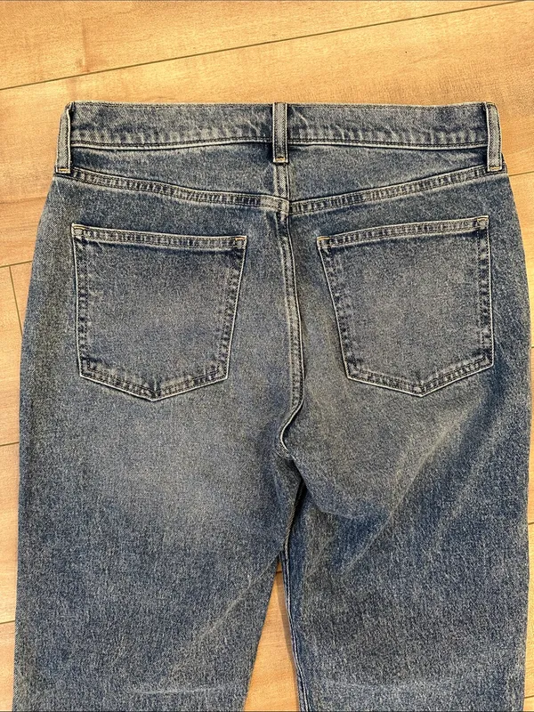 Gap 90s Straight Jeans In Medium Indigo Size 30 / 10 Regular - Image 6