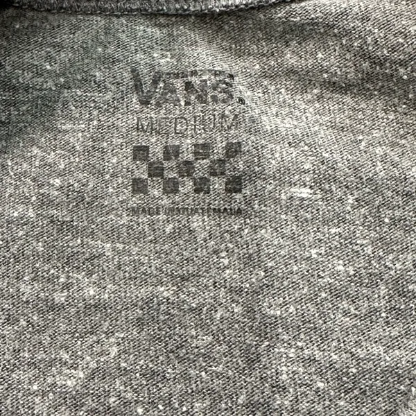 Vans Gray Logo Short Sleeve Shirt - Image 6
