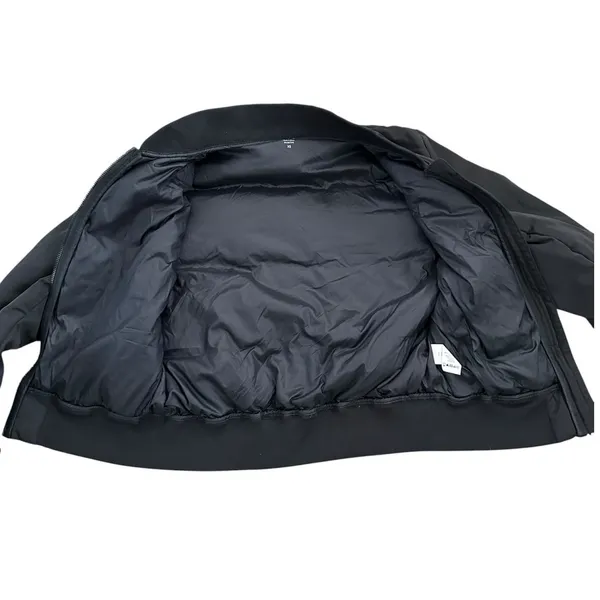 ALO Yoga Off Duty Bomber Down Filled Puffer Athleisure Classic black size XS - Image 7