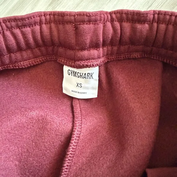 Gymshark Cosy Luxe Straight Leg Jogger Maroon XS NWT IN PACKAGE - Image 7