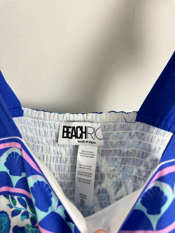 BEACH RIOT Charlotte Dress in Royal Riviera Size Small - Image 5