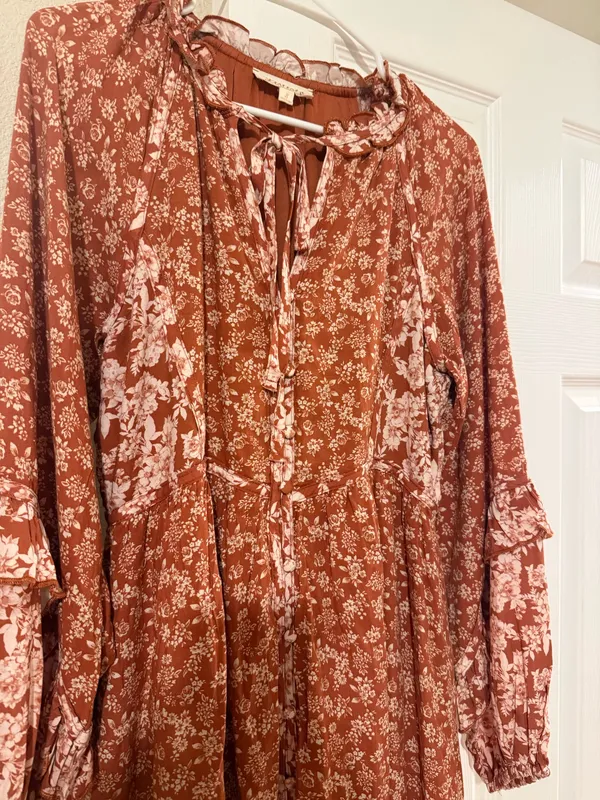 Listicle Women’s long sleeve mini dress - Image 6