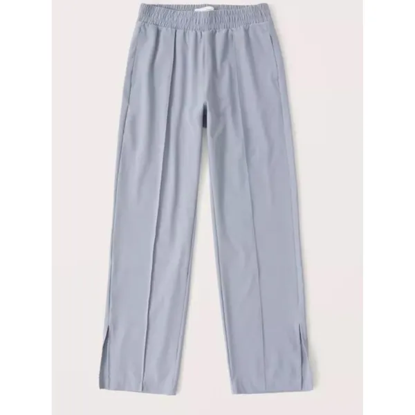 Abercrombie & Fitch Traveler Track Pants size XS, GREY stretchy waistband - Image 3