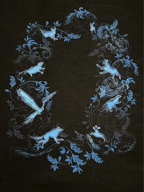 Harry Potter Forbidden Forest Experience Crop Hoodie - Image 4