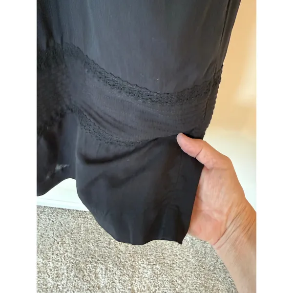 Chicos Thea Convertible Skirt Dress Women Large Black Strapless Classic Normcore - Image 4