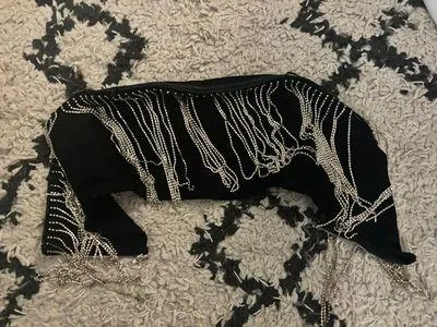 Rhinestone Fringe Tube Top - Image 2