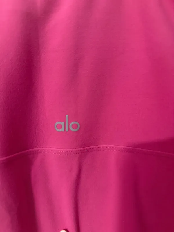 ALO Yoga Alosoft Courtside Tennis Dress Paradise Pink SMALL - Image 3