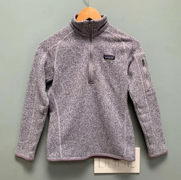 Patagonia Better Sweater Quarter-Zip Pullover Women's Purple XS - Image 2