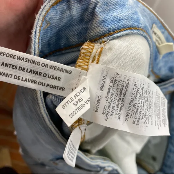 Madewell The‎ Curvy Perfect Vintage Jean In Fitzgerald Wash Size 25 - Image 10