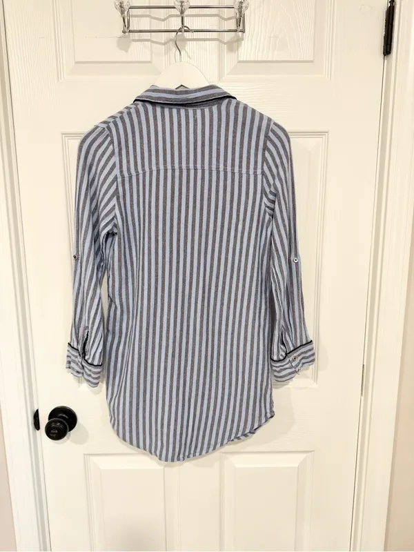 Vintage Harry Potter Ravenclaw Pajamas Lounge Shirt Hogwarts Sleep Size 0 Top - Image 7