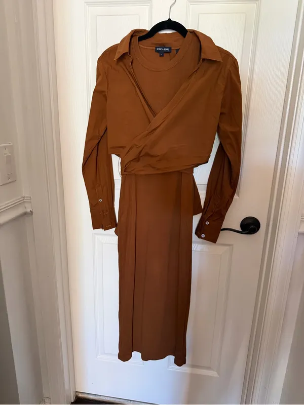 Veronica Beard Malone Dress Wrap-Style Blouse Small - Image 3