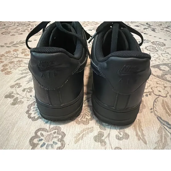 Nike Women's Air Force 1 '07 Low 'Triple Black' Size 10.5 - Image 4