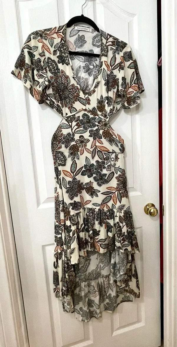 RusttyDustty Floral Print Midi Dress - Image 2