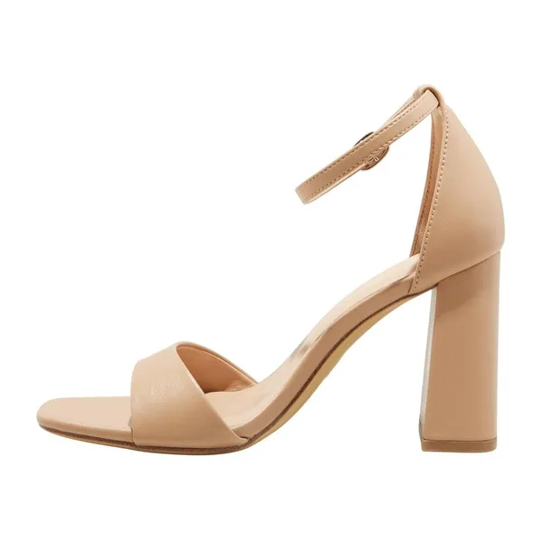 NEW A New Day Womens Shelly Heels Block 89469642 Tan Brown 9.5M - Image 2