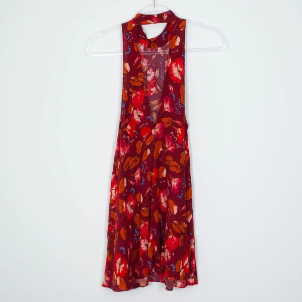 Intimately Free People High Neck Floral Swing Dress Womens Size‎ Small - Image 10