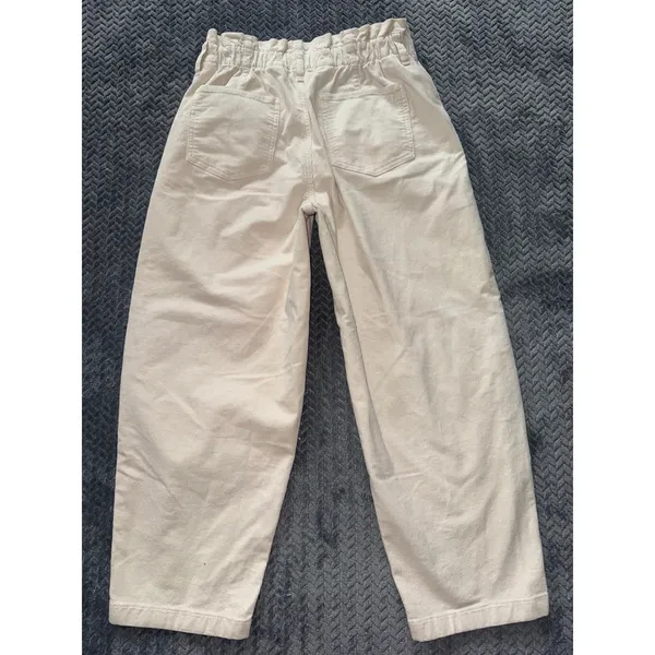 American Eagle Women's Real Good Stretch‎ Baggy Corduroy Cargo Pants Size 8 - Image 5