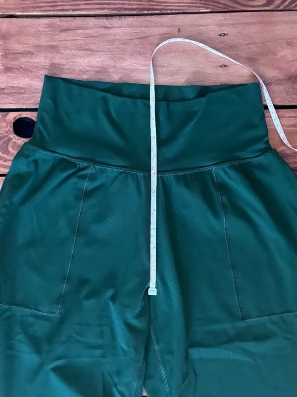 Athleta Salutation Jogger High Rise Lounge Pants - Size S - Forest Green - Image 5