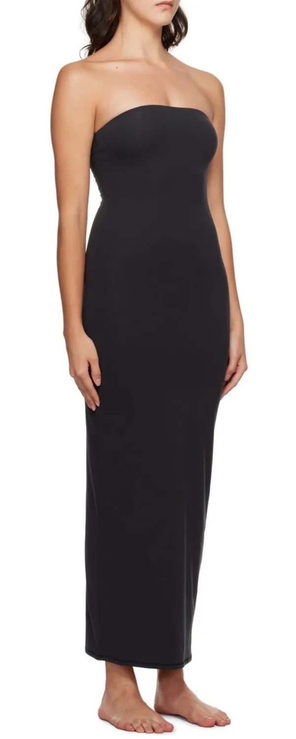Black Skims Strapless Dress - Image 2