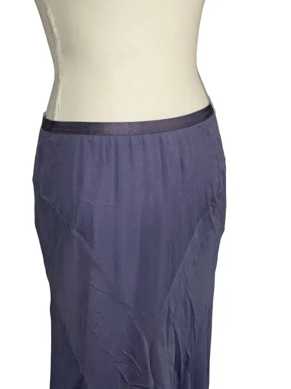 Polo Ralph Lauren Amla Midi Skirt in Lavender Purple 6 Womens Chiffon - Image 6