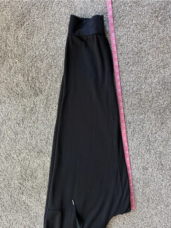 Soma Black Soft Jogger Lounge Pants Drawstring Pockets Size L - Image 7