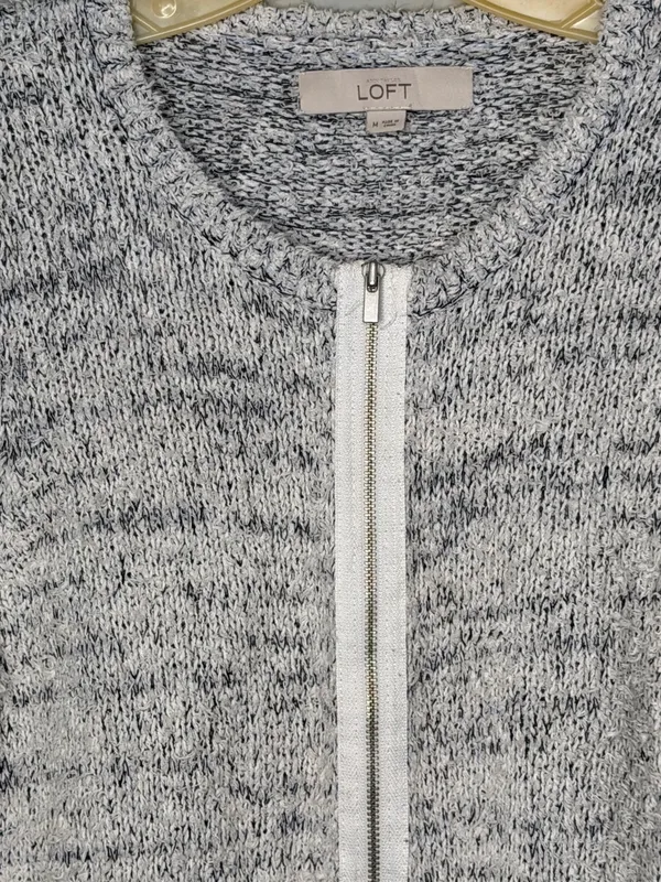 Loft Zip Cardigan Sweater - Image 3