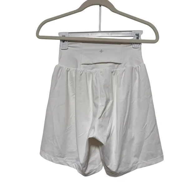 Halara White SoftZero Airy Shorts with Skirt Overlay S - Image 6