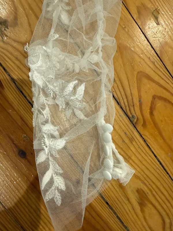 Sleeves for wedding dress White - Image 3