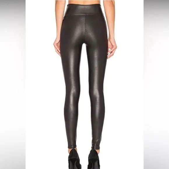 Spanx Faux‎ Leather Leggings in Size Large - Image 2