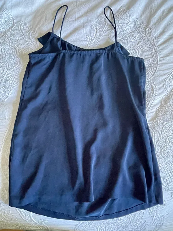 J.Crew navy spaghetti Strap Dress - Image 3
