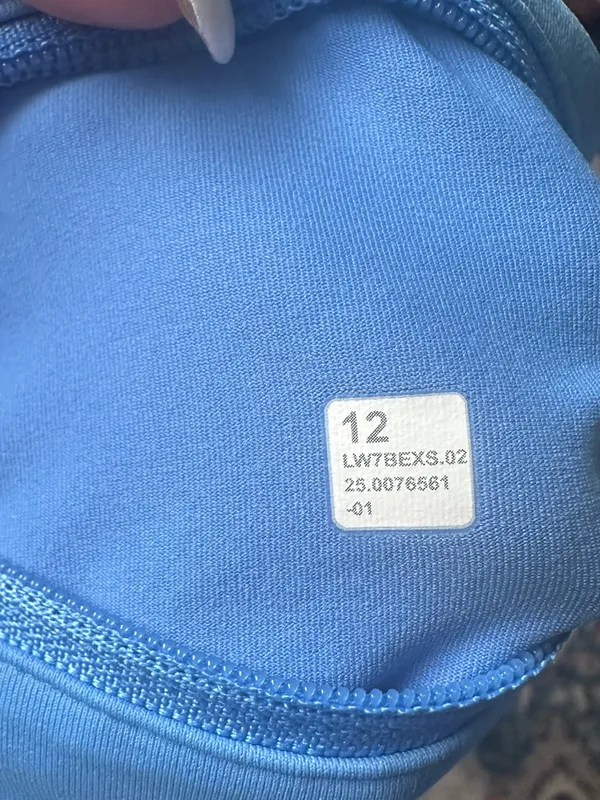 Lululemon Speed Up Mid-Rise Lined Light Blue Running Shorts 12 - Image 8