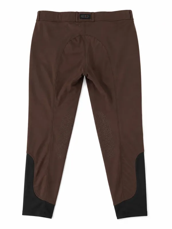 Dover Saddlery Breeches Women 34 Brown Knee Patch Riding Pants - Image 2