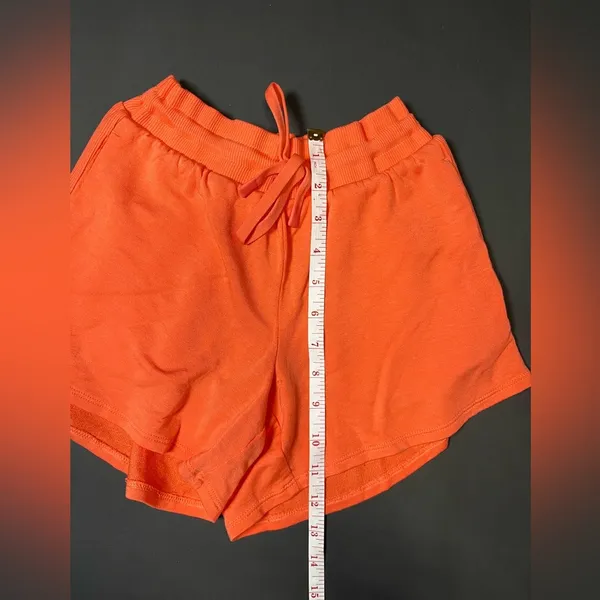 Casual Soft Cozy Orange Shorts Drawstring Women’s Sz XS NWOT - Image 5