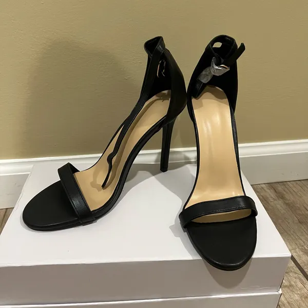 Ankle Straps High Heel Sandals Casual Shoes Pumps Office Shoes Pumps Slippers - Image 2
