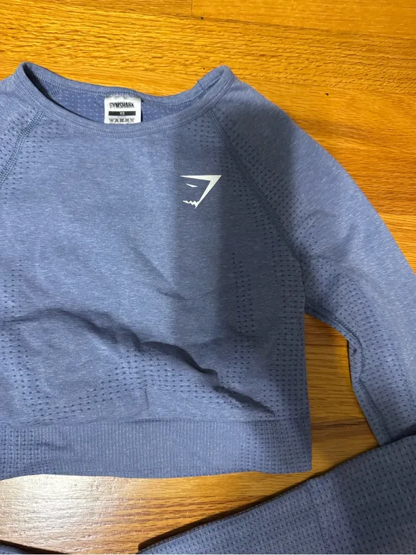 Gymshark Vital Seamless 2.0 Long Sleeve Crop Top - XS - Image 2