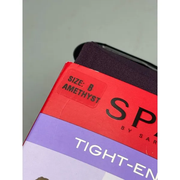 Spanx Tight-End Tights Original Bodyshaping Size B Amethyst Purple Opaque Womens - Image 4