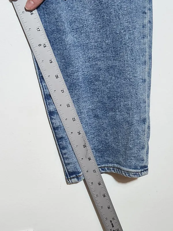 Abercrombie & Fitch Crisscross High Rise Skinny Ankle Jeans Size 24 Long/37 - Image 8