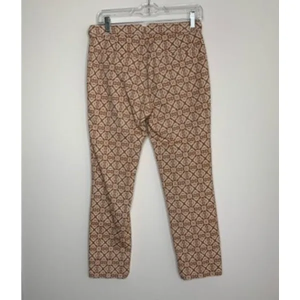 Emerson Fry New York Ankle Pants Geometric Print Womens Size 2 - Image 2