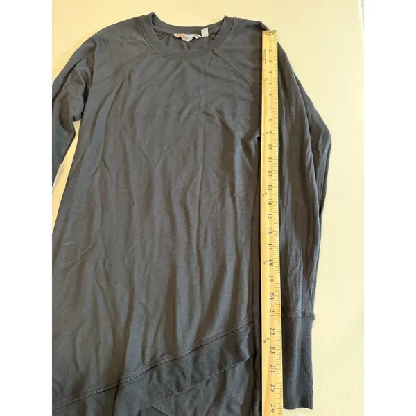 Athleta Dress Women Small** Black Pullover Thumb Holes Travel Minimal Athleisure - Image 4