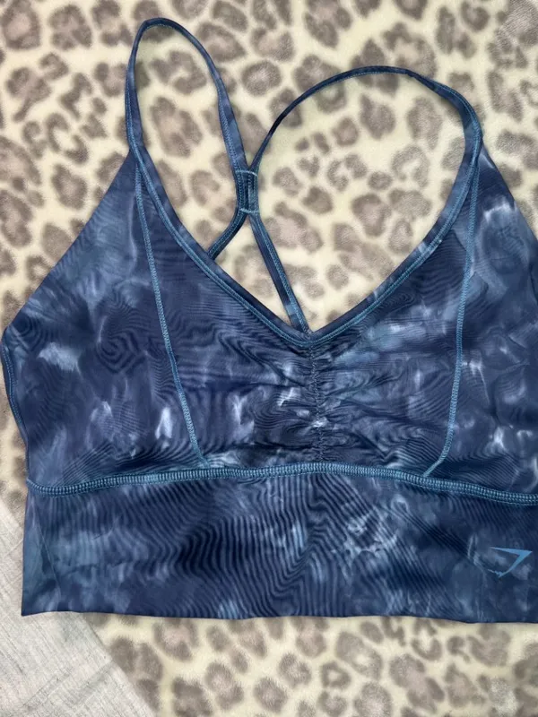 Gymshark Elevate Longline Sports Bra & Shorts - Image 2