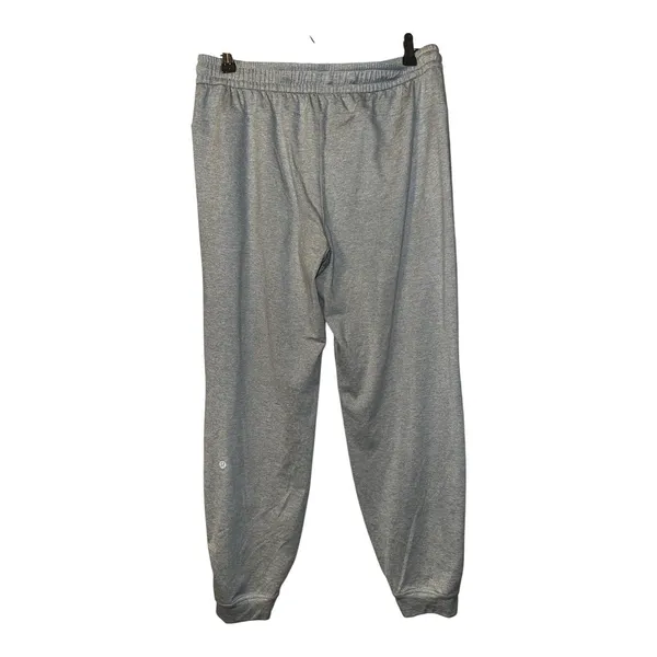 Lululemon Gray Soft Jersey Classic Fit Mid-Rise Jogger, Womens‎ Size 10 - Image 3