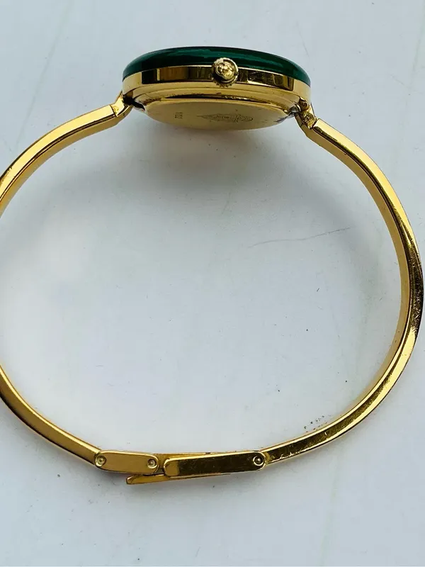 Gucci Gold Bangle Watch with beautiful bezels💛💙💚❤️💜🩵 - Image 9
