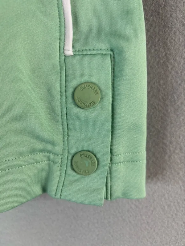 Gymshark S Mint Green Athletic Pull-On Yoga Workout Shorts - Image 2