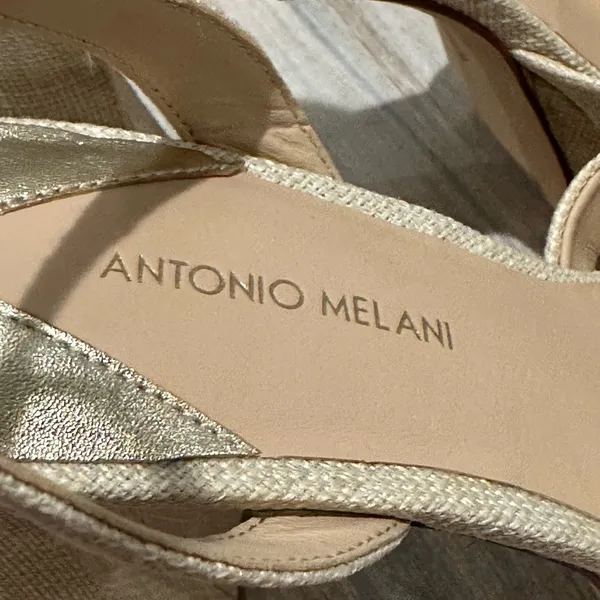 Antonio Melani Bindi Raffia Bow Platform Bow Sandals size 9M New with tags - Image 7