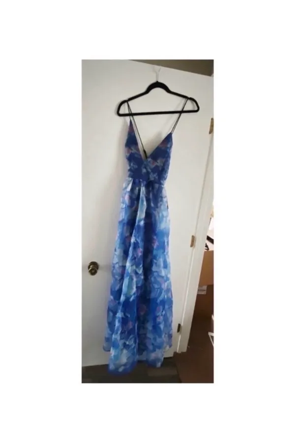 Lulus Blue Maxi Dress - Image 5