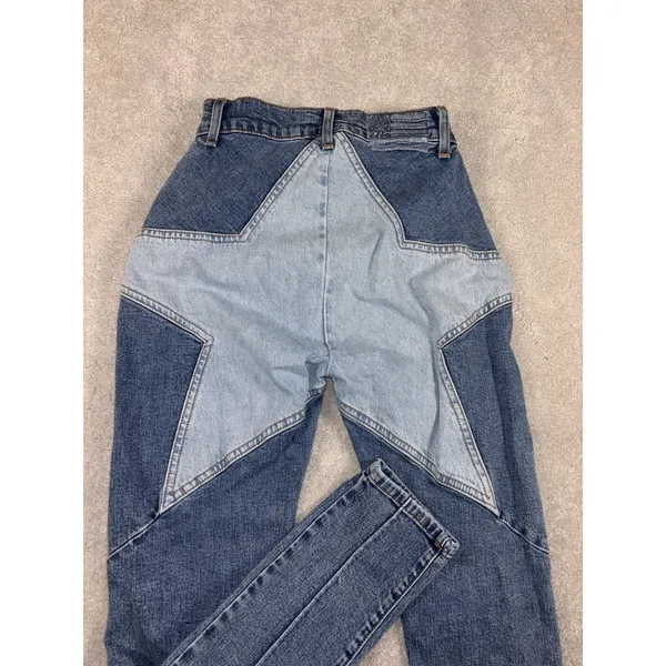 revice front seam star‎ detail jeans 27 slim skinny fit - Image 6