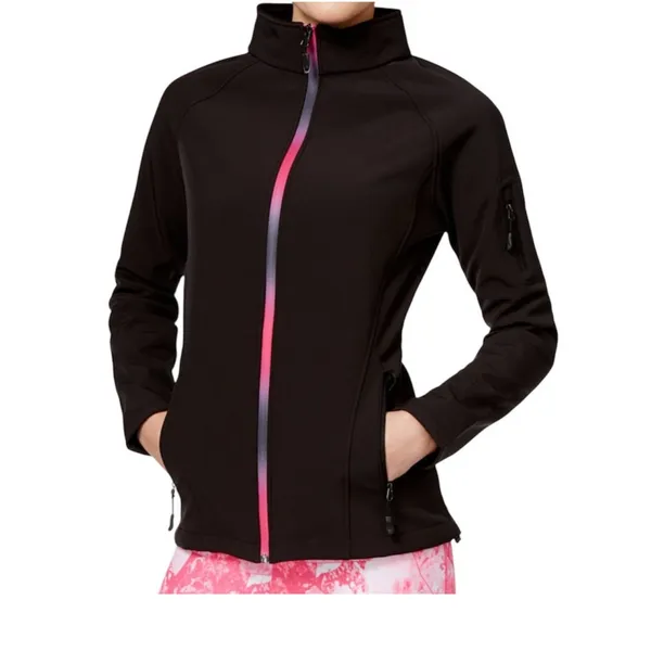 Ideology small full zip softshell jacket active fleece lined C 2810 - Image 2