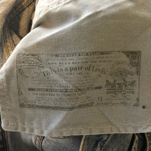 Levi’s 501 High Waisted Button Fly Jeans - Image 8