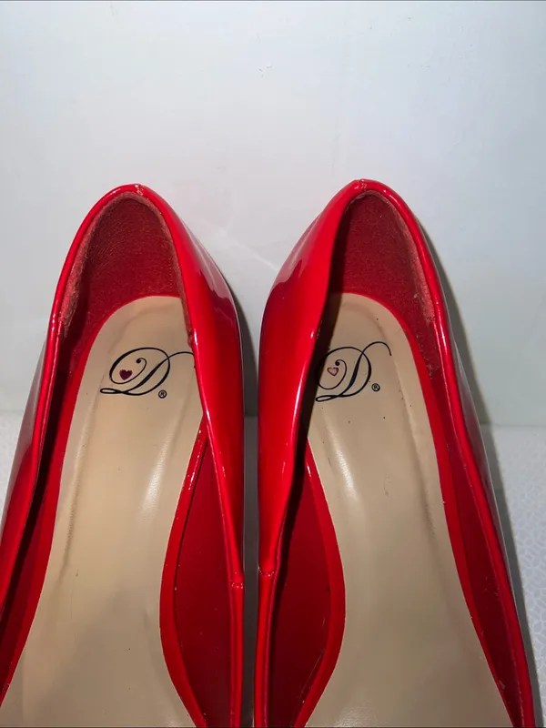 “My Delicious” Stiletto Red High Heel Pumps - Image 6